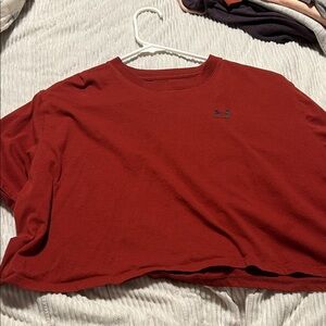 Under Armour Red Crop Top